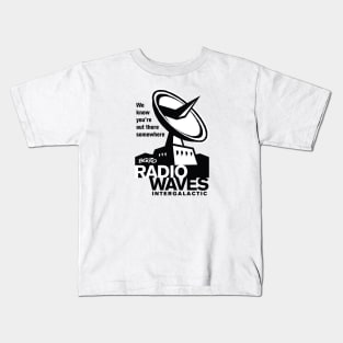 Radio Waves - 1 Kids T-Shirt